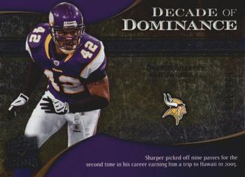 2009 Upper Deck Icons - Decade of Dominance Silver #DD-DS Darren Sharper Front