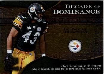 2009 Upper Deck Icons - Decade of Dominance Silver #DD-TP Troy Polamalu Front