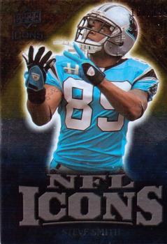 2009 Upper Deck Icons - NFL Icons Gold #IC-SS Steve Smith Front