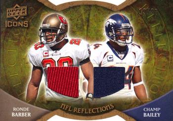 2009 Upper Deck Icons - NFL Reflections Jerseys #RF-BB Champ Bailey / Ronde Barber Front