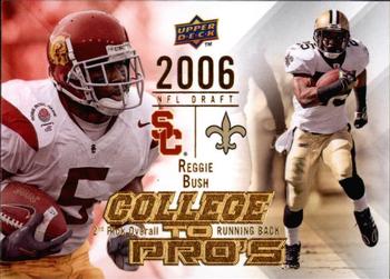 2009 Upper Deck Rookie Exclusives - College to Pros #CTP-RB Reggie Bush Front