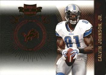 2010 Panini Plates & Patches #31 Calvin Johnson  Front