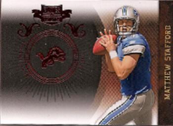 2010 Panini Plates & Patches #32 Matthew Stafford  Front