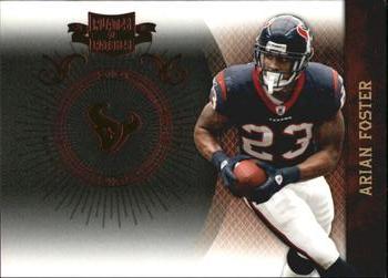 2010 Panini Plates & Patches #38 Arian Foster  Front