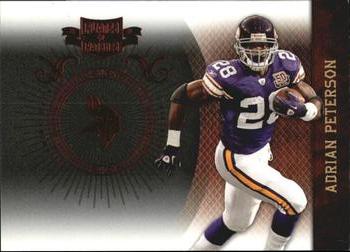 2010 Panini Plates & Patches #52 Adrian Peterson  Front