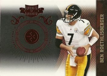 2010 Panini Plates & Patches #76 Ben Roethlisberger  Front