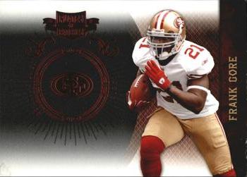 2010 Panini Plates & Patches #83 Frank Gore  Front