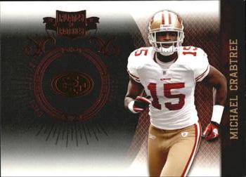 2010 Panini Plates & Patches #84 Michael Crabtree  Front