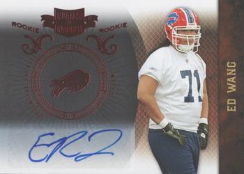 2010 Panini Plates & Patches #137 Ed Wang  Front