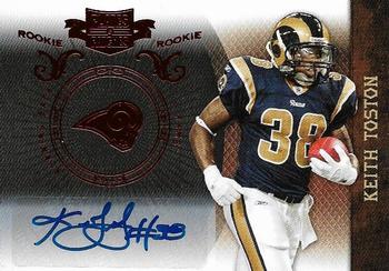2010 Panini Plates & Patches #160 Keith Toston  Front