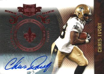 2010 Panini Plates & Patches #115 Chris Ivory  Front