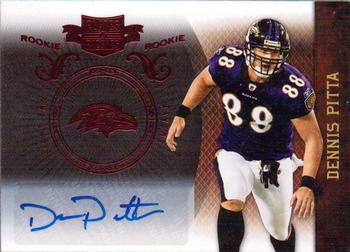 2010 Panini Plates & Patches #126 Dennis Pitta  Front