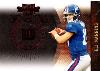 2010 Panini Plates & Patches #64 Eli Manning  Front