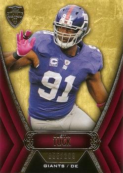 2010 Topps Supreme #97 Justin Tuck  Front