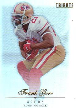2010 Topps Tribute #30 Frank Gore Front