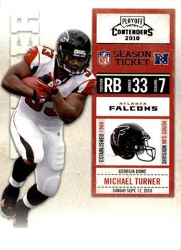 2010 Playoff Contenders #005 Michael Turner Front