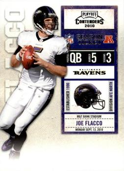 2010 Playoff Contenders #008 Joe Flacco Front