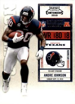 2010 Playoff Contenders #037 Andre Johnson Front