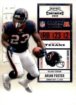 2010 Playoff Contenders #038 Arian Foster Front