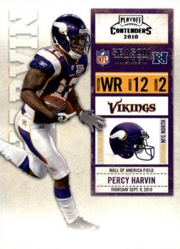 2010 Playoff Contenders #054 Percy Harvin Front
