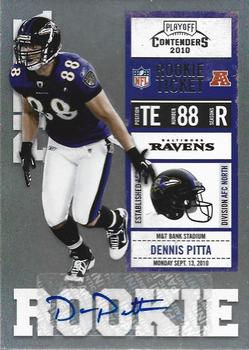 2010 Playoff Contenders #126 Dennis Pitta Front