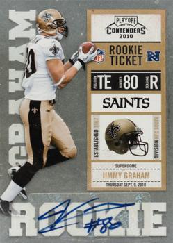 2010 Playoff Contenders #151 Jimmy Graham Front