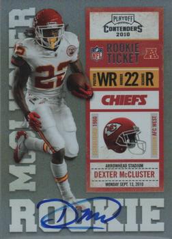 2010 Playoff Contenders #210b Dexter McCluster Front