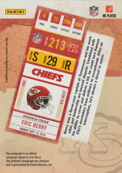 2010 Playoff Contenders #213a Eric Berry Back