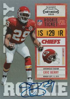 2010 Playoff Contenders #213a Eric Berry Front