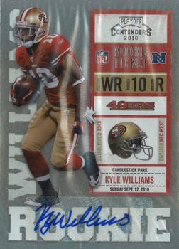 2010 Playoff Contenders #162 Kyle Williams Front