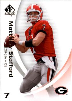 2010 SP Authentic #66 Matthew Stafford Front