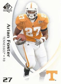 2010 SP Authentic #78 Arian Foster Front