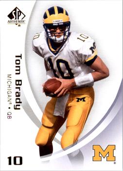 2010 SP Authentic #94 Tom Brady Front