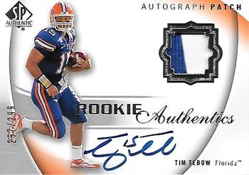 2010 SP Authentic #108 Tim Tebow Front