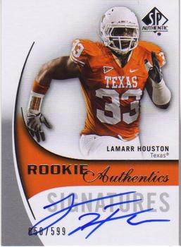2010 SP Authentic #162 Lamarr Houston Front
