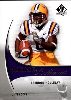 2010 SP Authentic #224 Trindon Holliday Front