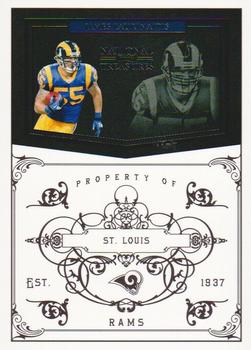 2010 Playoff National Treasures #135 James Laurinaitis Front
