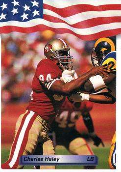 1992 All World #101 Charles Haley Front
