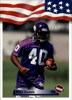1992 All World #39 Mike Gaddis Front