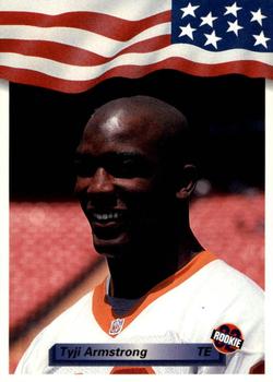1992 All World #46 Tyji Armstrong Front