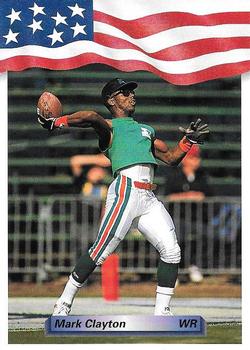 1992 All World #116 Mark Clayton Front