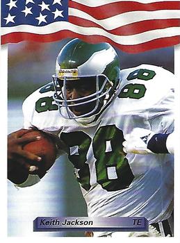 1992 All World #129 Keith Jackson Front