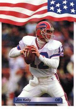1992 All World #153 Jim Kelly Front