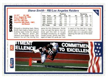 1992 All World #181 Steve Smith Back
