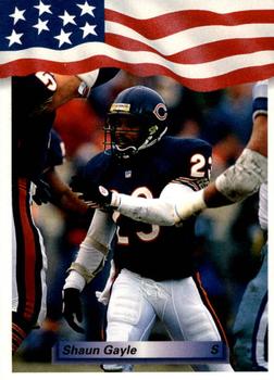 1992 All World #205 Shaun Gayle Front