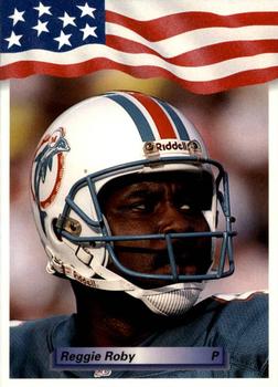 1992 All World #258 Reggie Roby Front