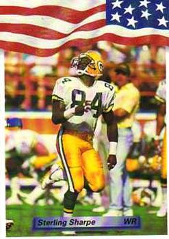 1992 All World #222 Sterling Sharpe Front