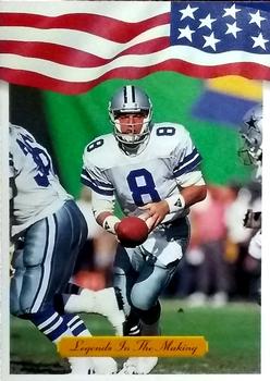 1992 All World - Legends/Rookies #L-10 Troy Aikman Front