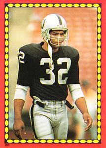 1988 Topps Stickers #263 Marcus Allen Front