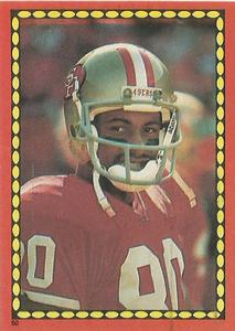 1988 Topps Stickers #60 Jerry Rice Front